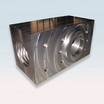 Triplex Mud Pump Fluid End Module dengan alat pemasangan katup baja paduan API 7 dan desain berbentuk L